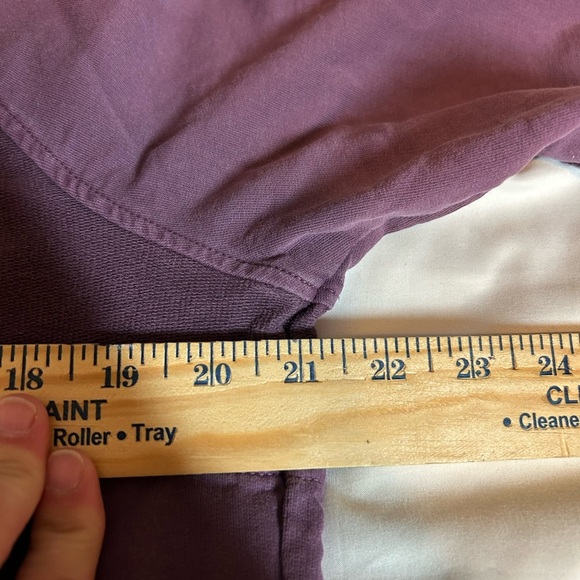 Natural Reflections Purple Long Sleeve 100% Cotton Top - Size Medium - Picture 6 of 10